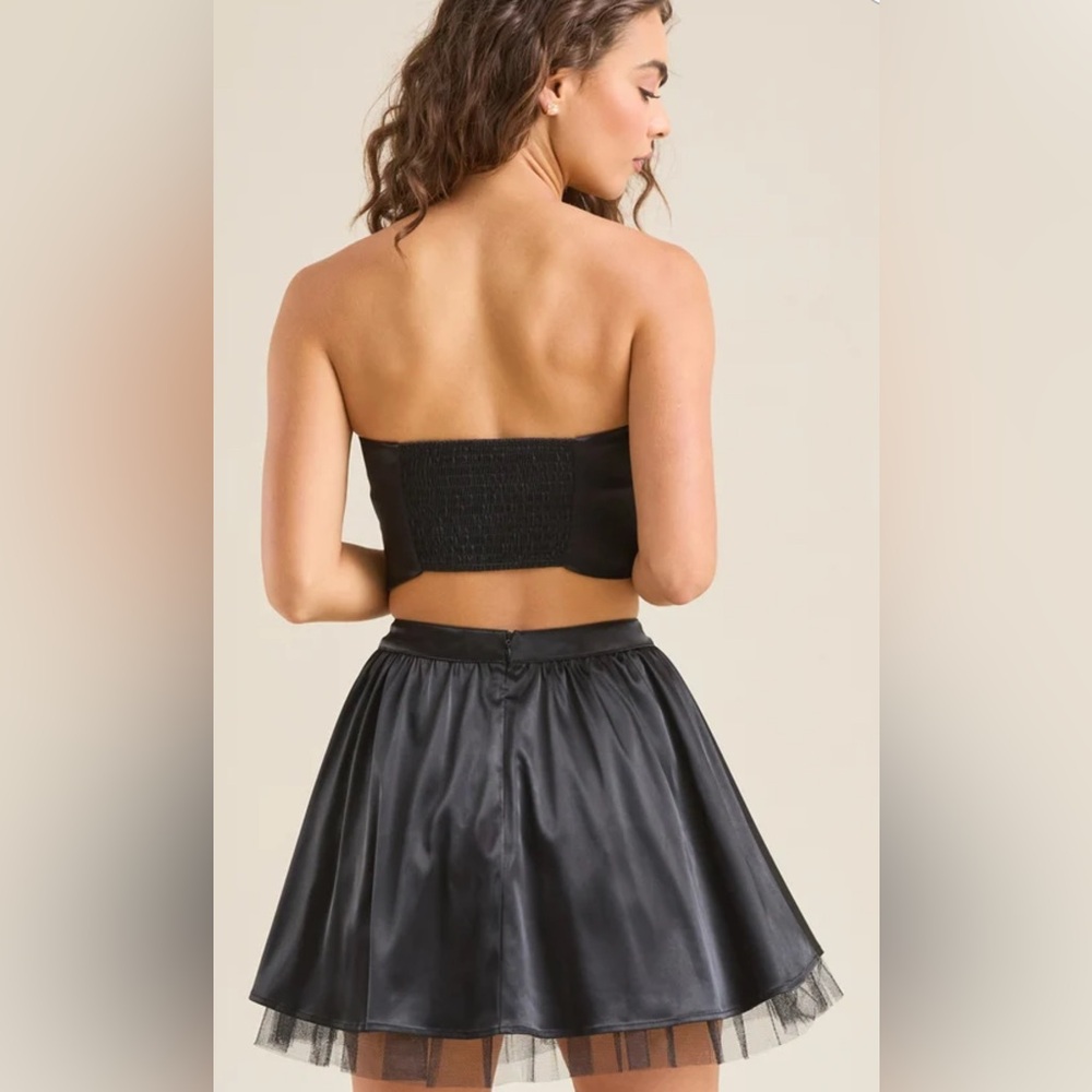 NWT Roxie Strapless Bow Top - Picture 3 of 8